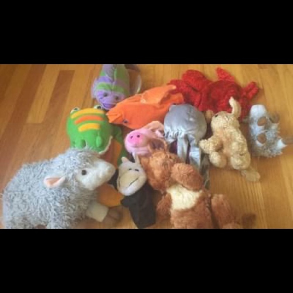 Stuffed puppets